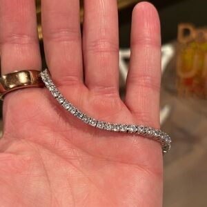 Silver Tennis Bracelet